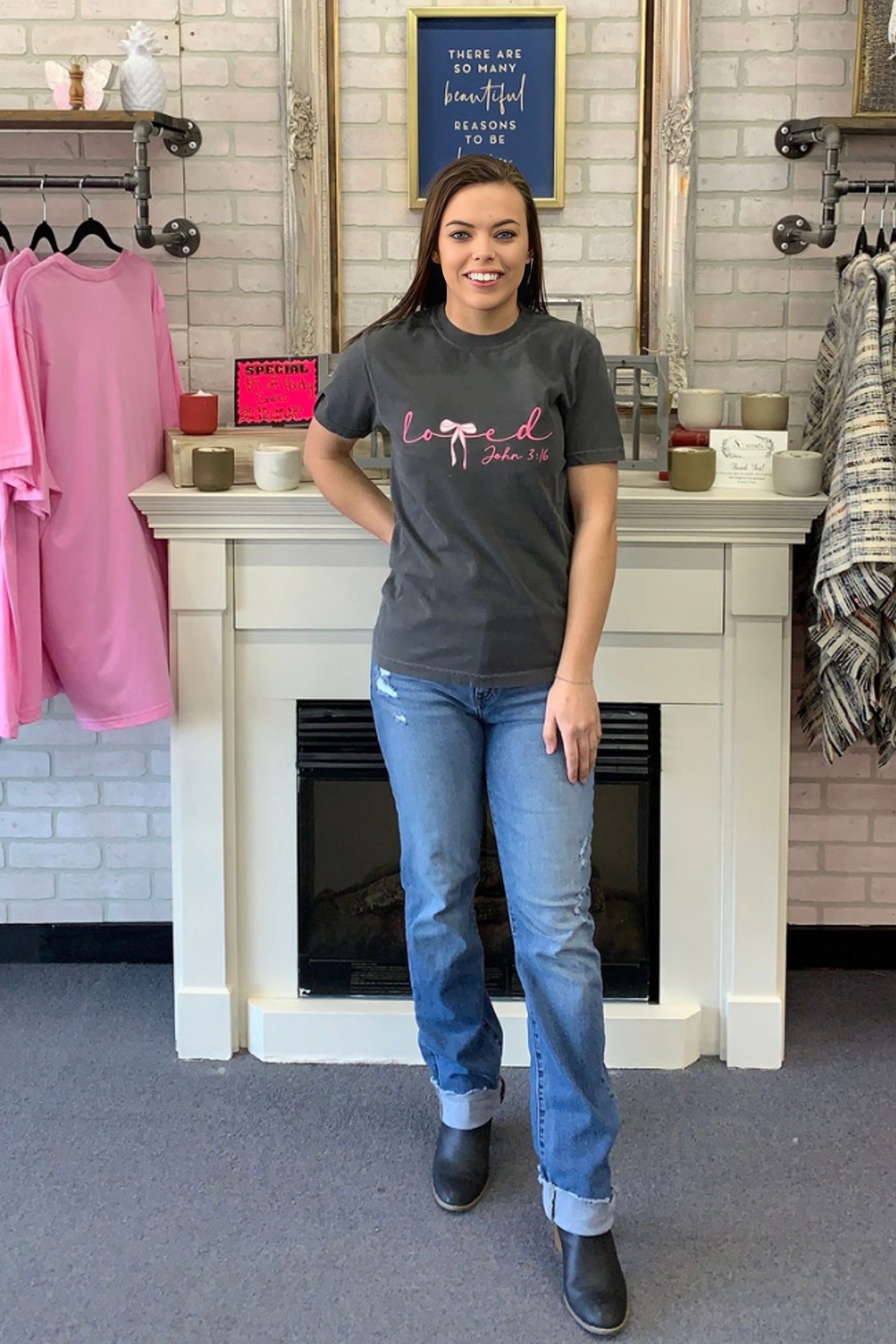 Loved John 3:16 Tee
