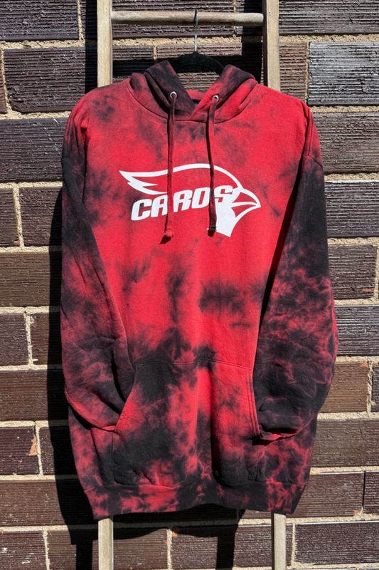 Cardinals Tie-Dye Hoodie