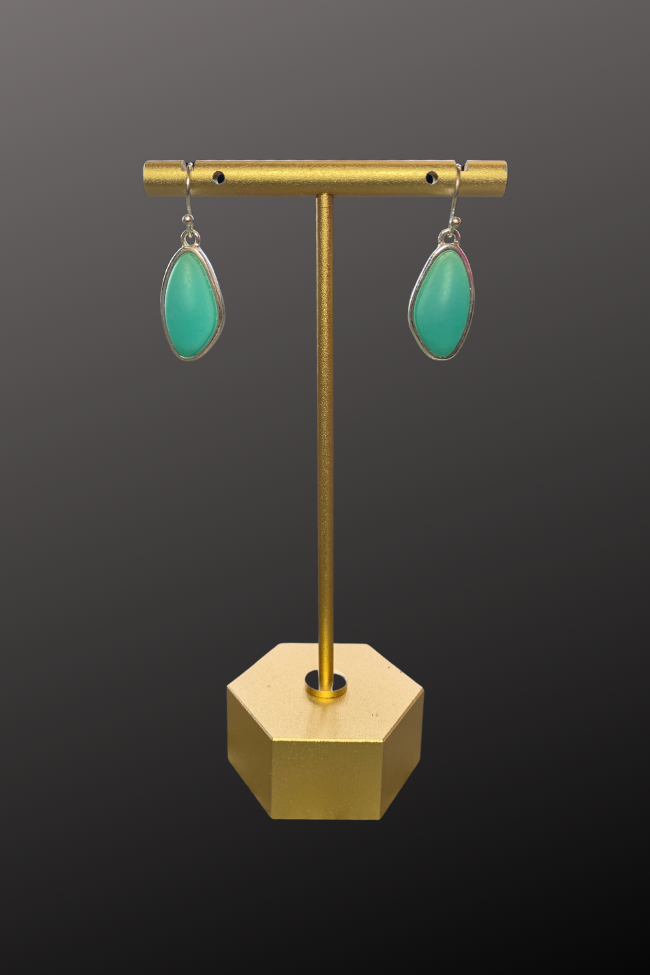 Sea Glass Drop Earrings