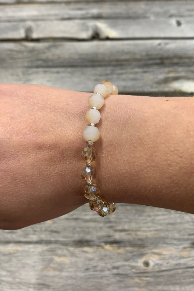 Champagne Glow Bracelet