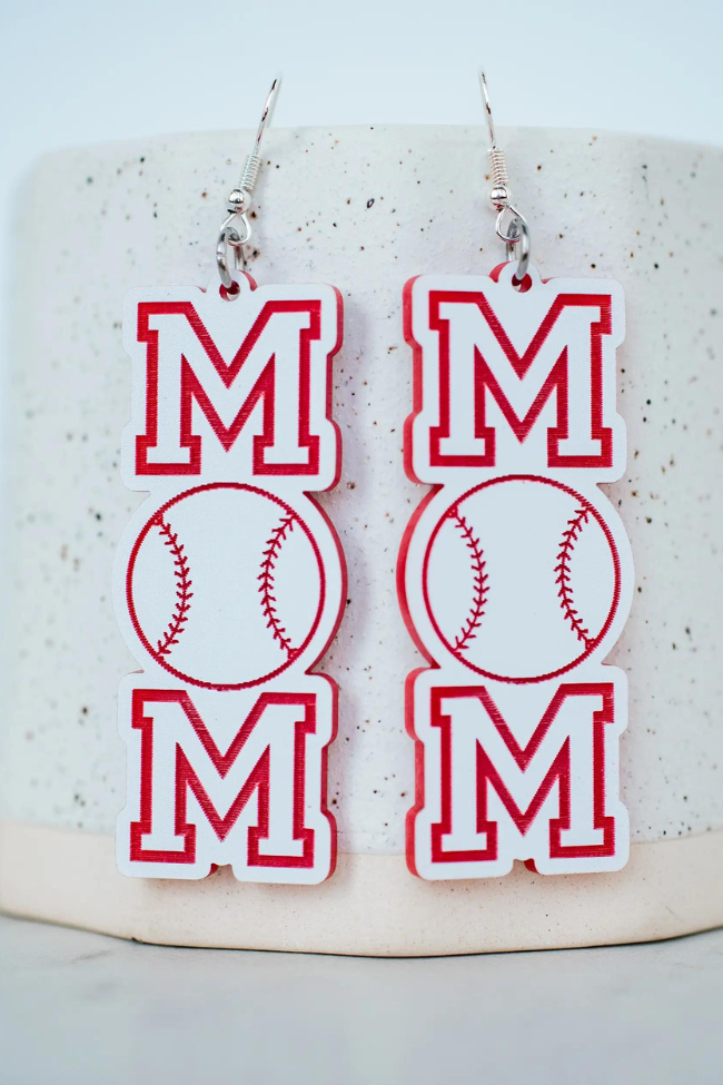 Baseball Mom Earrings