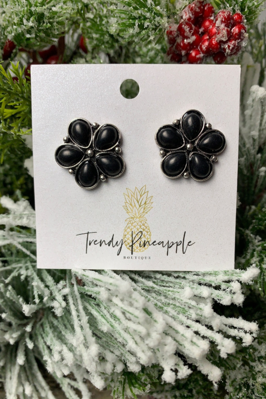 Midnight Bloom Earrings