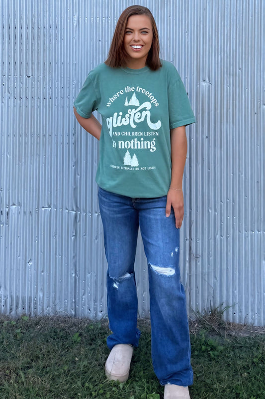 Where The Treetops Glisten Tee