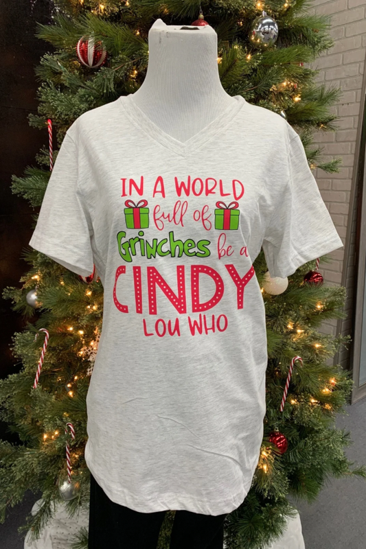 Be A Cindy Lou Who Tee