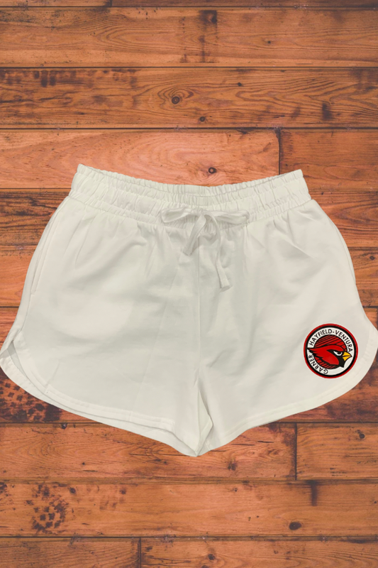 White GHV Cards Shorts