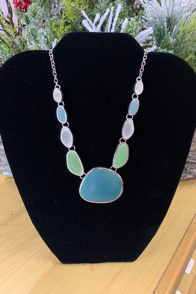 Ocrean Breeze Gemstone Necklace