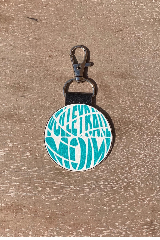 Volleyball Mom Keychain