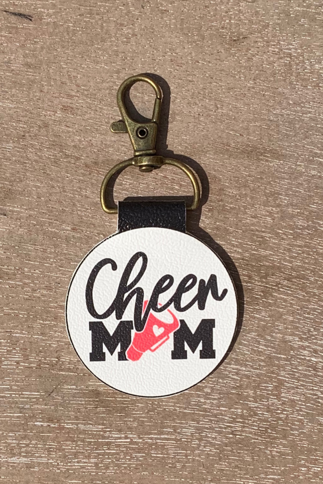 Cheer Mom Keychain