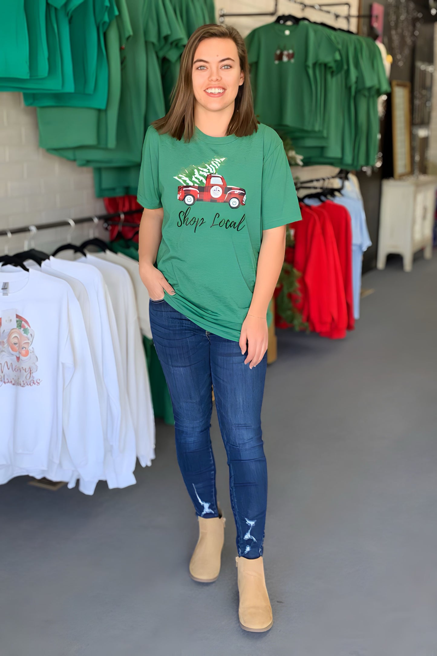 Garner Chamber of Commerce Shop Local Tee