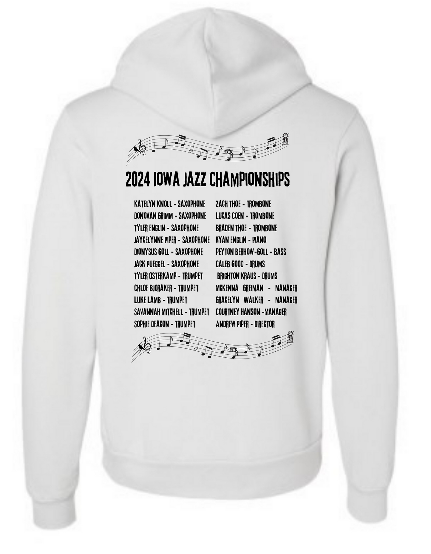 GHV State Jazz Ensemble Hoodie