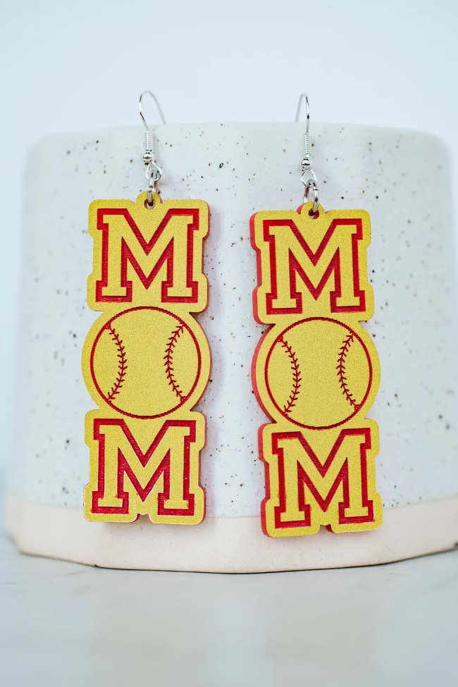 Softball Mom Earrings