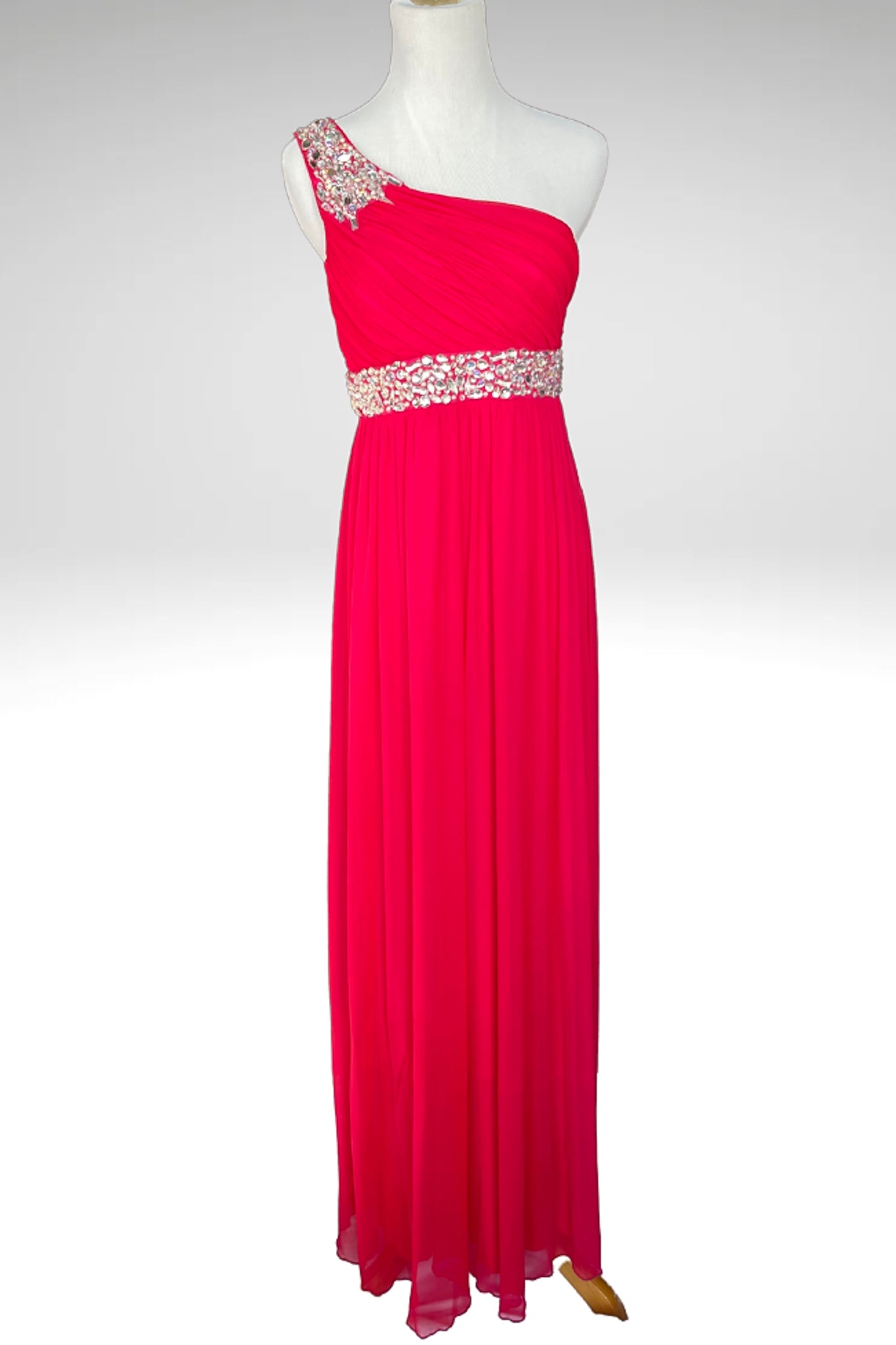 Jodi Kristopher Pink Prom Dress