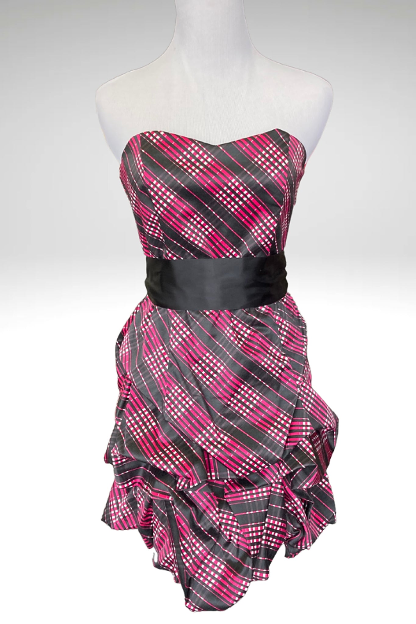 Teeze Me Black and Pink Dress