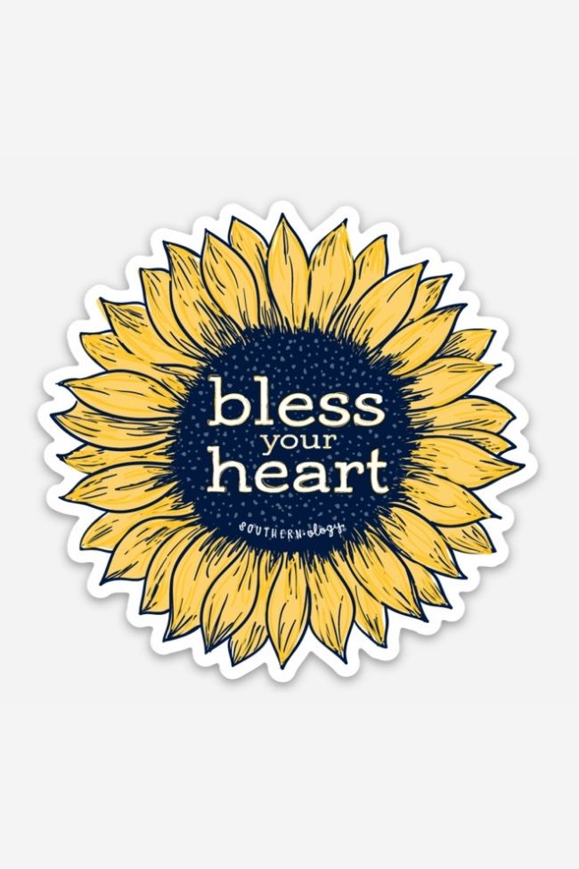 Bless Your Heart Sticker