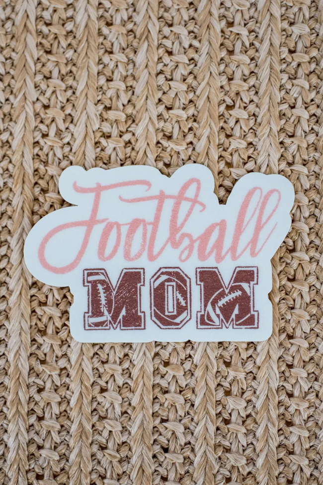 Football Mom Sticker