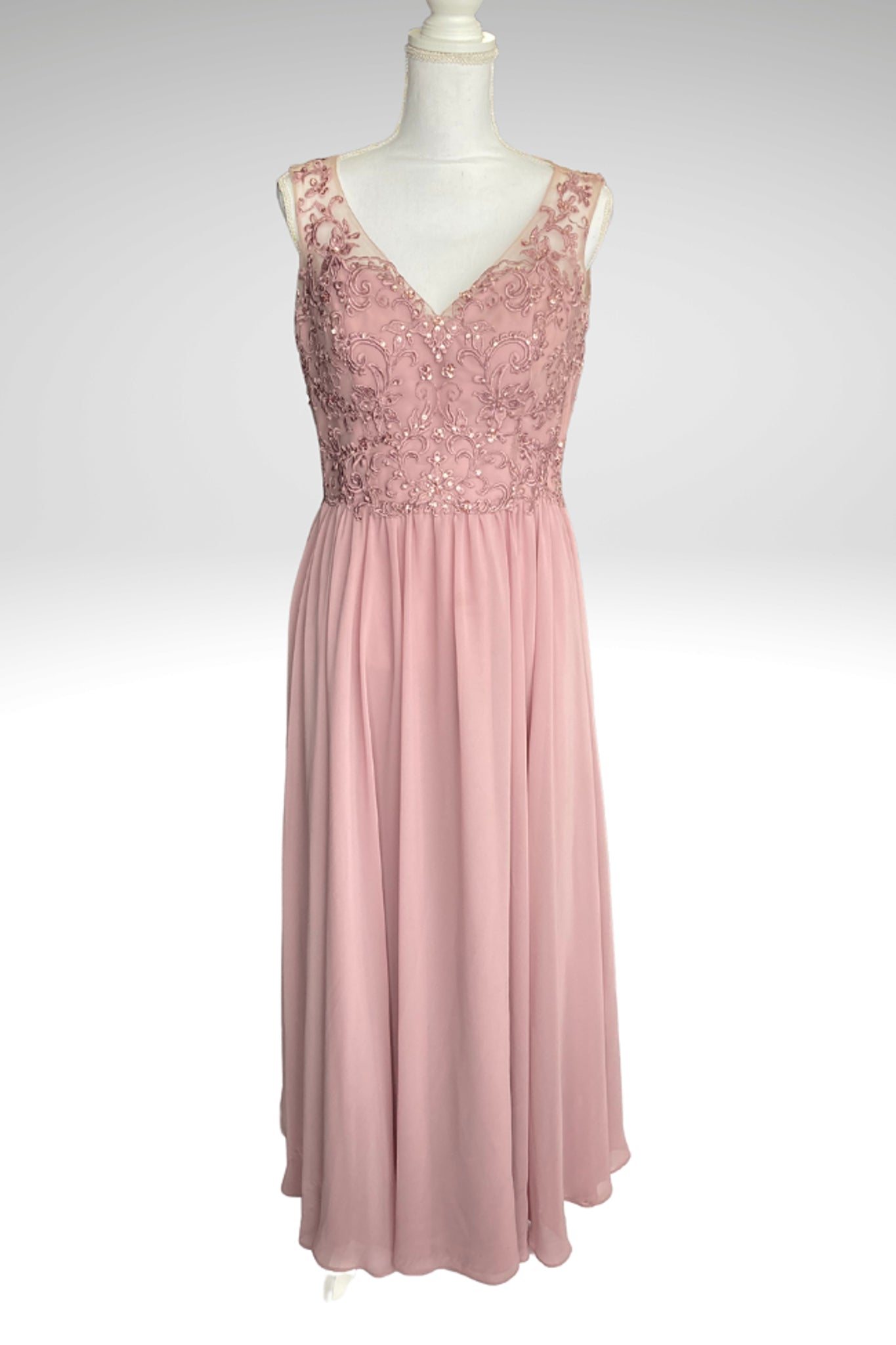 Mori Lee Mauve Dress