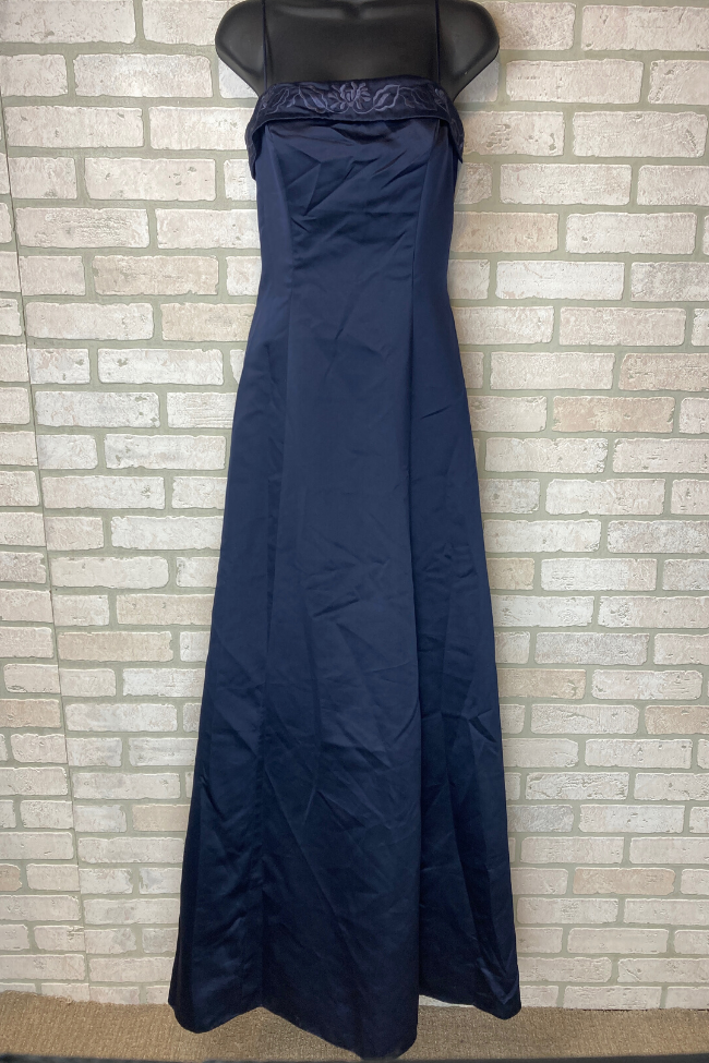 Mori Lee Navy Dress - Size 12