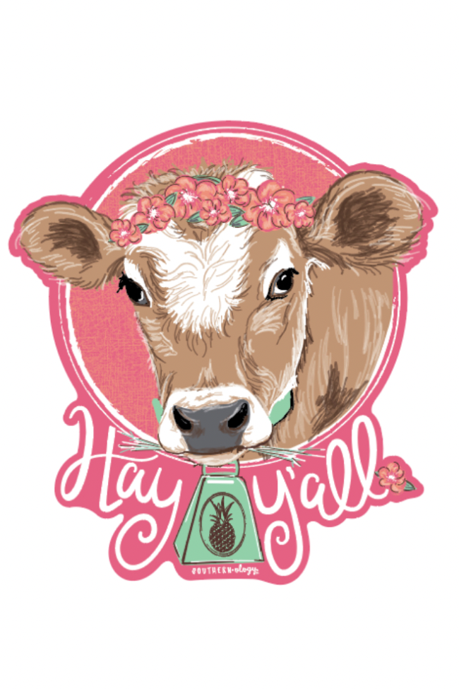 Hay Y’all Sticker